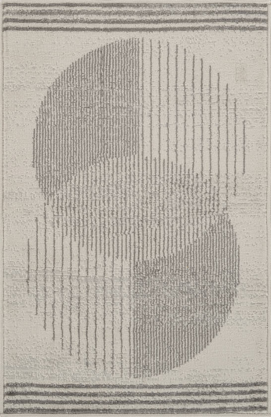 Lakin Modern Medium Gray Area Rug