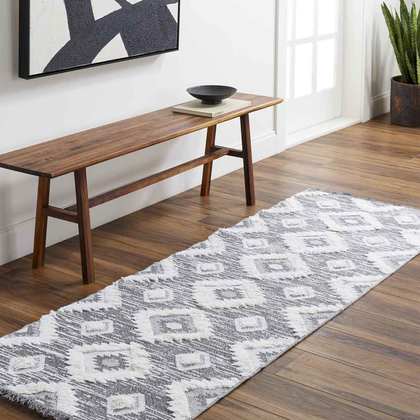 Moran Rustic Light Gray Area Rug