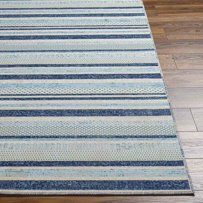 Richman Coastal Teal Area Rug
