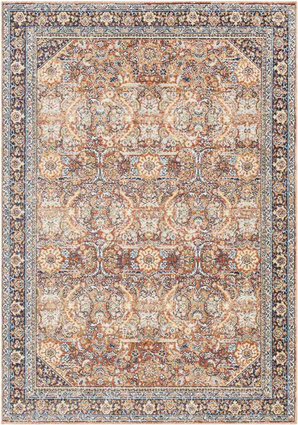 Robertson Coastal Burgundy Area Rug