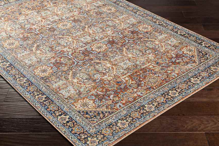 Robertson Coastal Burgundy Area Rug