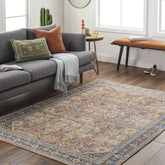 Robertson Coastal Burgundy Area Rug