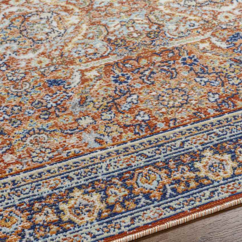 Robertson Coastal Burgundy Area Rug