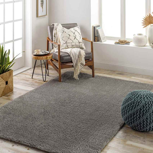 Boxholm Modern Dark Gray Area Rug