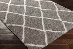 Breathitt Global Dark Gray Area Rug