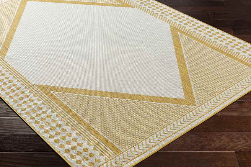 Silver Global Mustard/Ivory Area Rug