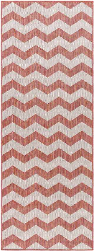 Spring Global Dark Coral/Ivory Area Rug