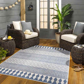 St George Global Navy/Cream Area Rug