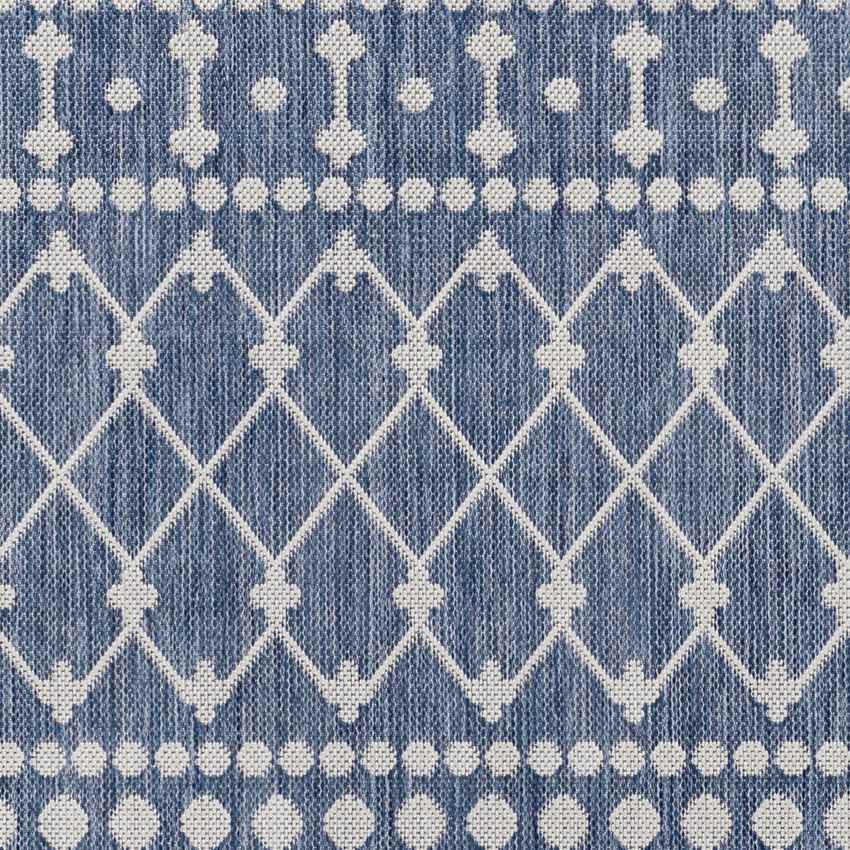 St Mary Global Navy/Off-White Area Rug