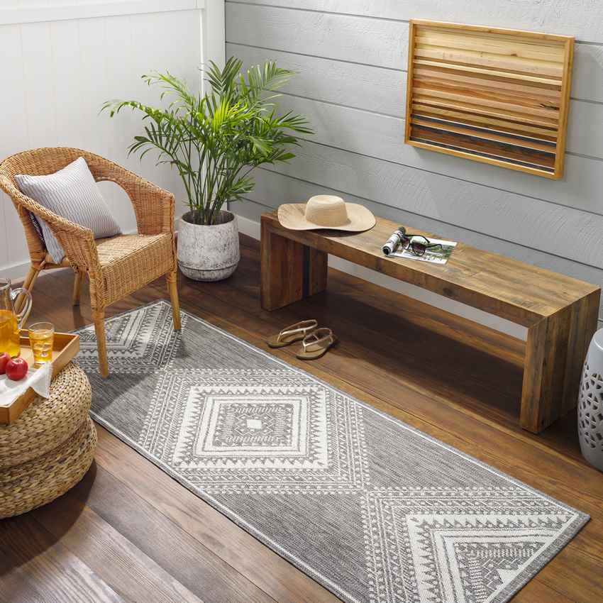 Stuart Global Dark Gray Area Rug
