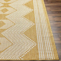 Templeton Global Silver Gray/Mustard Area Rug