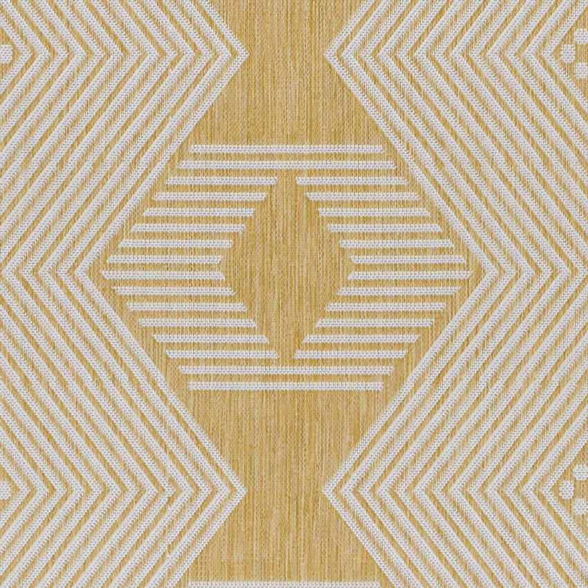 Templeton Global Silver Gray/Mustard Area Rug