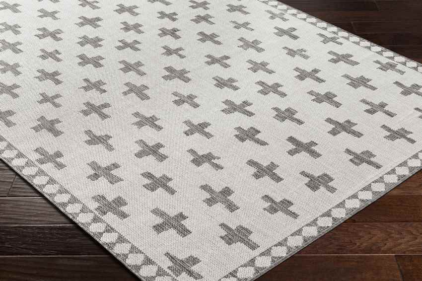 Thornhill Global Cream/Dark Gray Area Rug