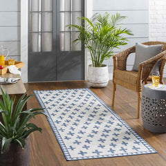 Thornhill Global Cream/Navy Area Rug