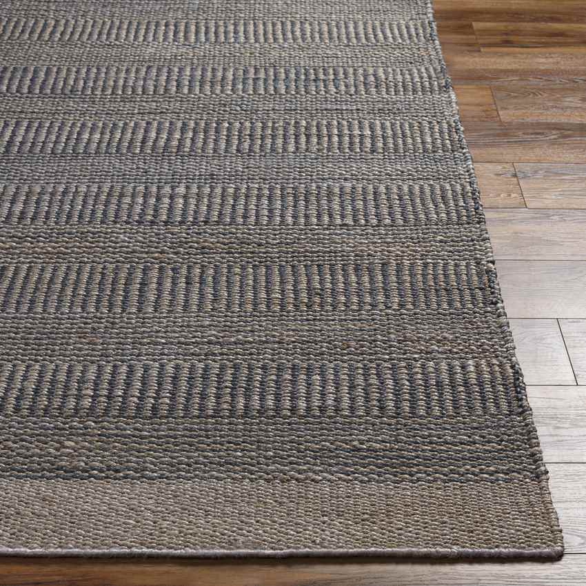 Cylinder Rustic Dark Blue/Light Gray Area Rug