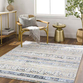 Thurman Global Cider Washable Area Rug