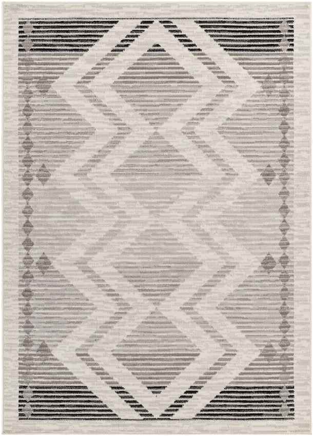 Burdett Global Charcoal Area Rug