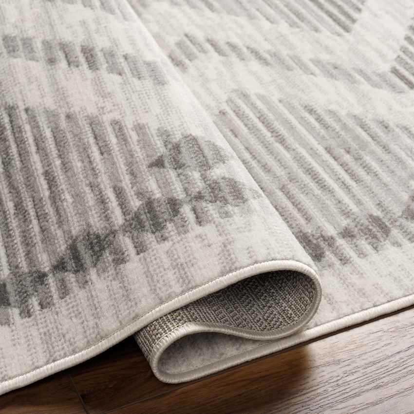 Burdett Global Charcoal Area Rug
