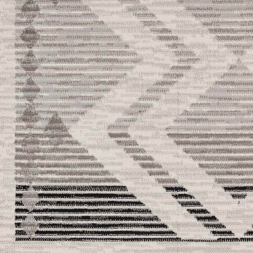 Burdett Global Charcoal Area Rug