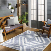 Burrton Modern Denim Area Rug
