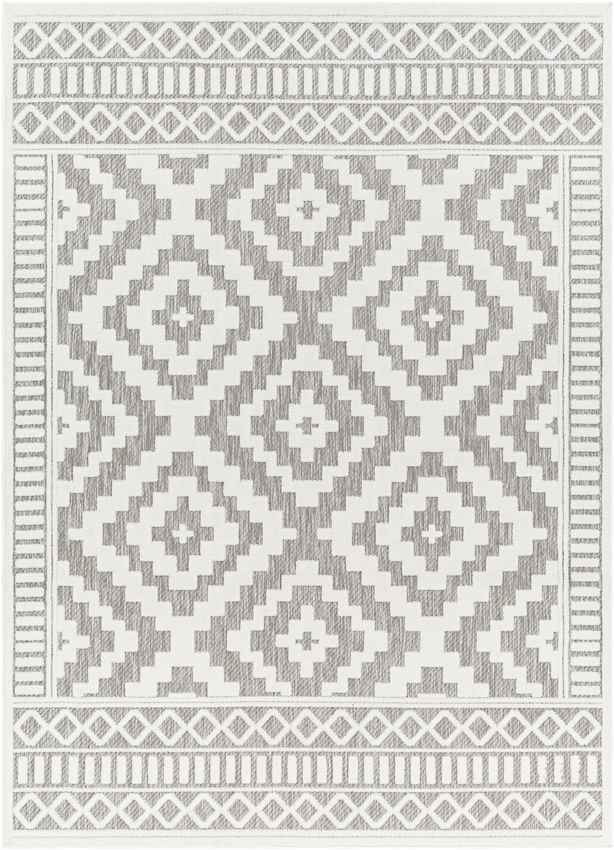 Bushong Modern Gray Area Rug