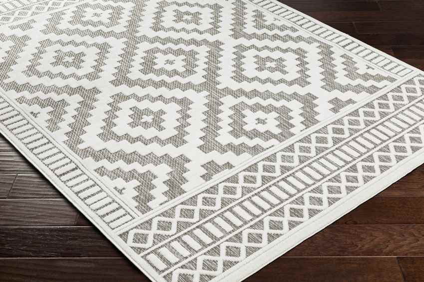 Bushong Modern Gray Area Rug