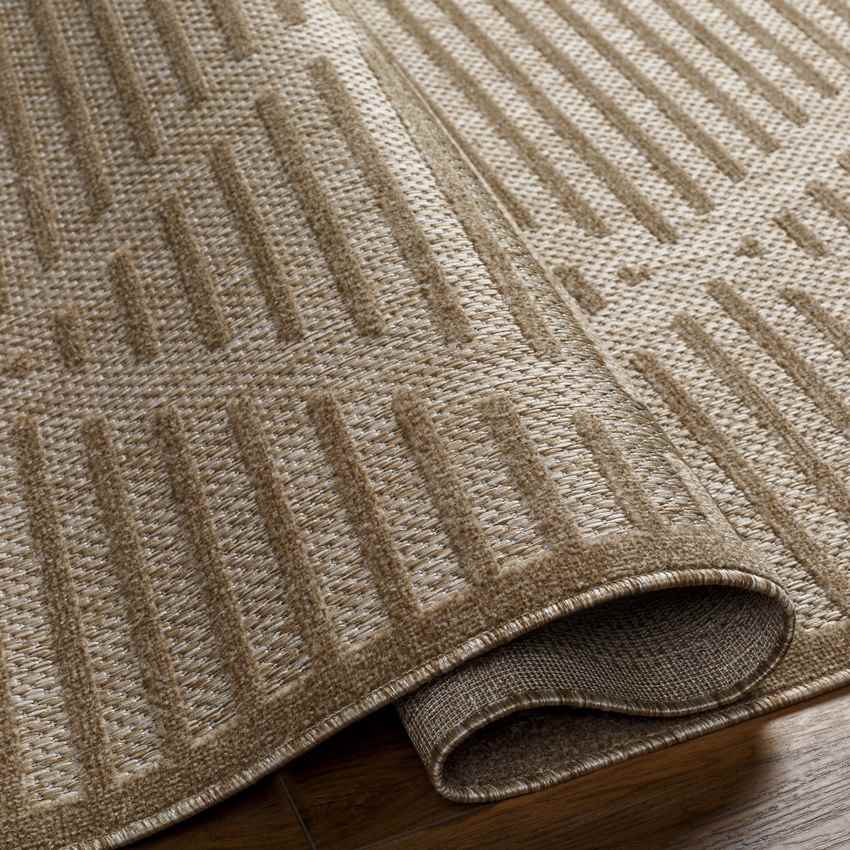 Calvert Modern Brown Area Rug