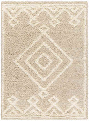 Blackey Modern Beige/Cream Area Rug