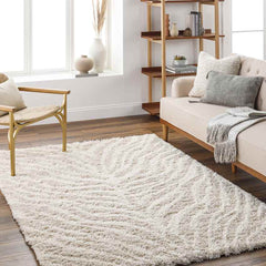 Boomer Modern Light Beige Area Rug