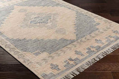 Lone Elm Traditional Coral/Charcoal Area Rug