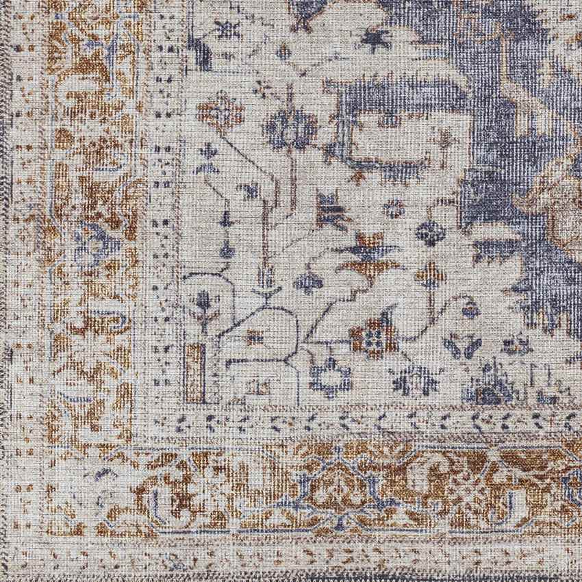 Wickliffe Traditional Ivory Washable Area Rug