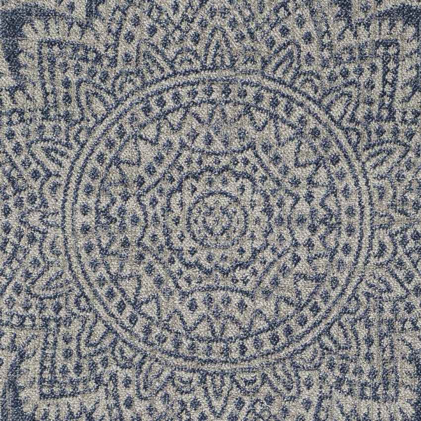 Deep River Cottage Dark Blue Area Rug
