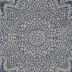 Deep River Cottage Dark Blue Area Rug