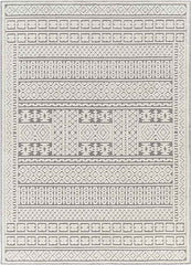 Brunsville Cottage Gray Washable Area Rug