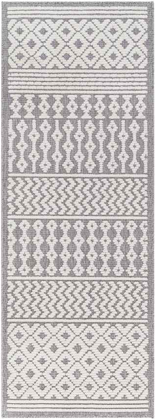 Carrsville Cottage Gray Washable Area Rug