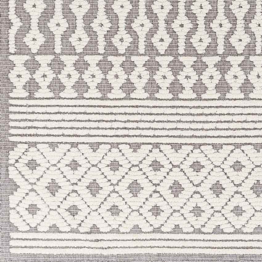 Carrsville Cottage Gray Washable Area Rug