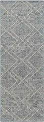 East River Modern Dark Gray Area Rug