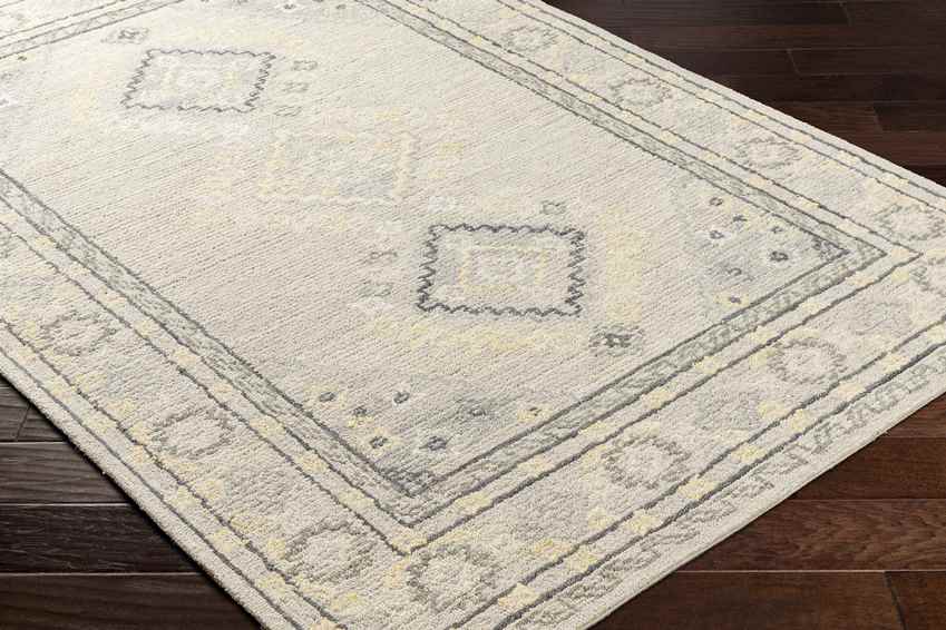 Conway Springs Traditional Khaki/Gray Area Rug