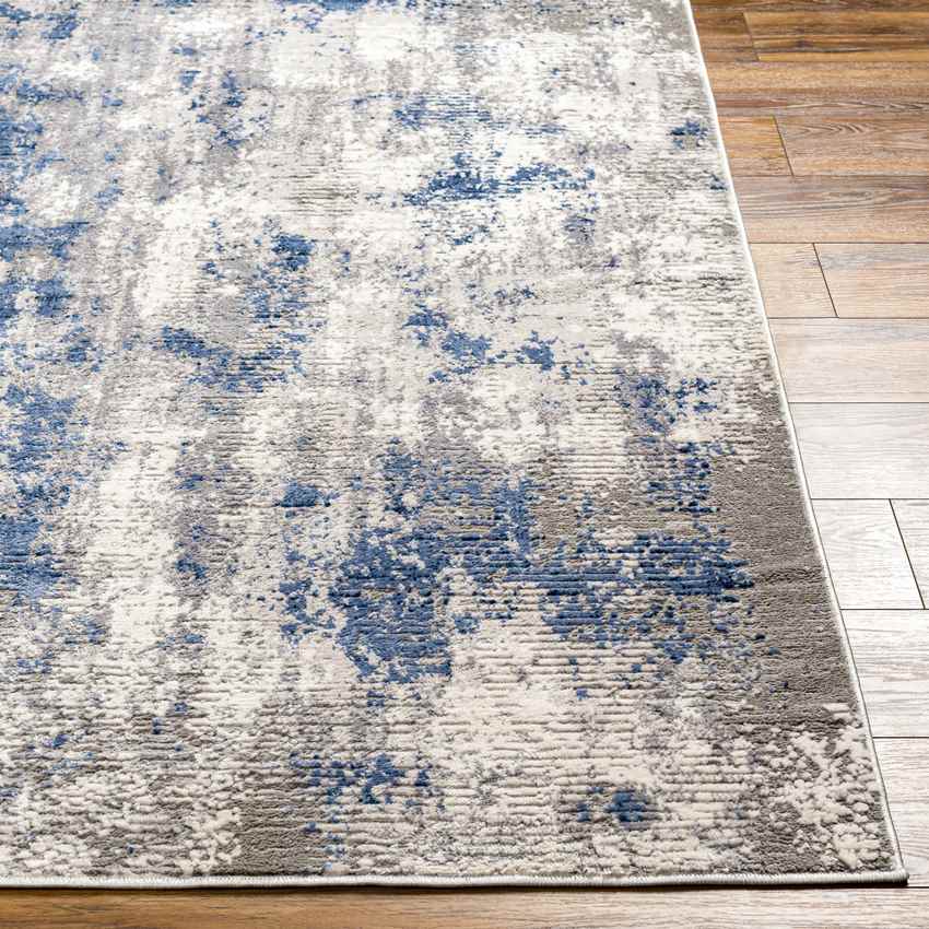 Queen Modern Gray Area Rug