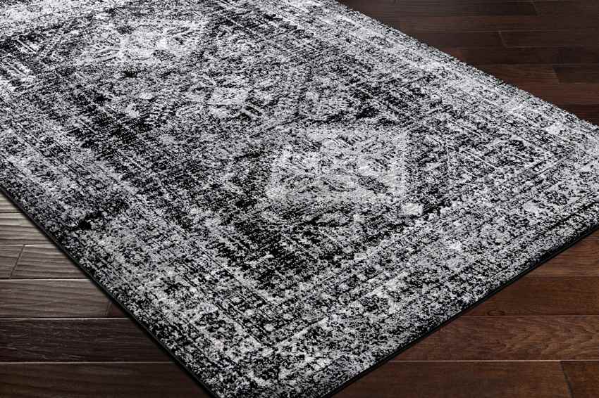Jules Traditional Black Area Rug