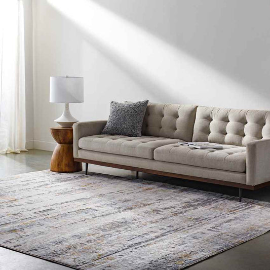 Linzy Modern Caramel Area Rug