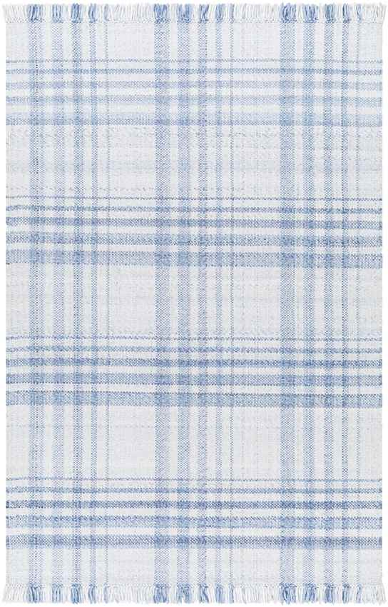 Alessia Cottage Sky Blue/Ivory Area Rug