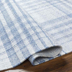 Alessia Cottage Sky Blue/Ivory Area Rug