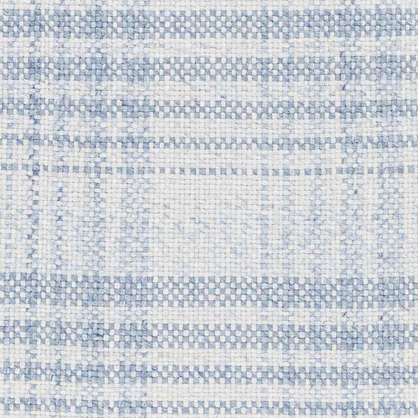 Alessia Cottage Sky Blue/Ivory Area Rug