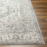 Fredericka Traditional Slate Gray/Ivory Area Rug