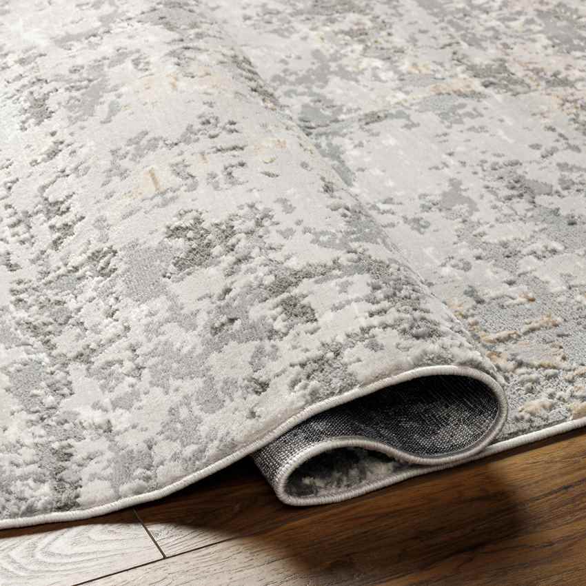 Noor Modern Slate Gray Area Rug