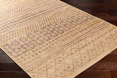Shamonique Cottage Pecan/Hickory Washable Area Rug
