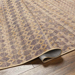 Shamonique Cottage Pecan/Hickory Washable Area Rug
