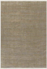 Bernhard Modern Dark Brown Area Rug