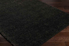 Charon Modern Black Area Rug